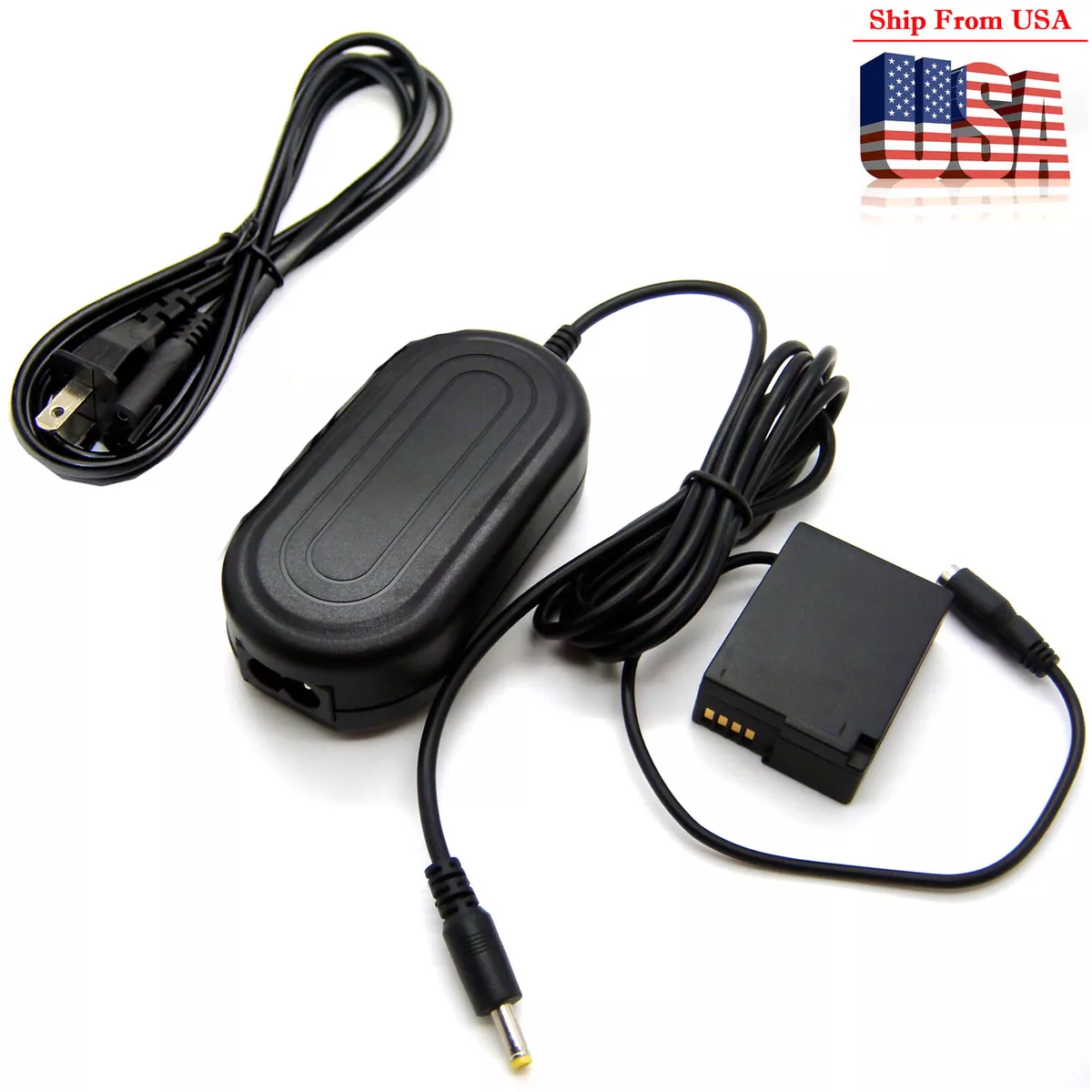 AC Adapter For Panasonic DMC-FZ200P DMC-FZ300P DMC-FZ1000P DMC-G8M DMC-G85M