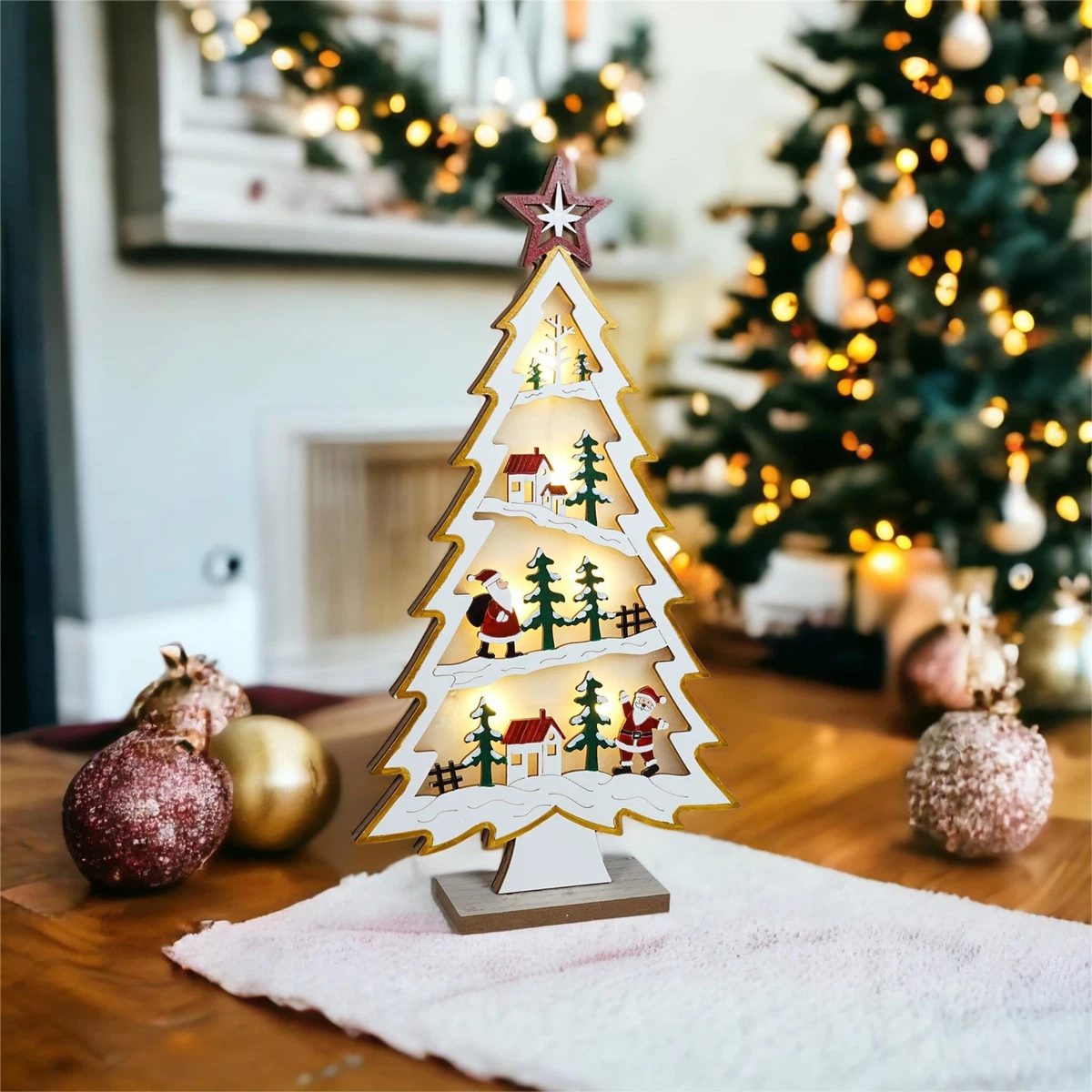 Battery powered christmas outdoor clearance decorations