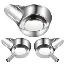 Stainless Steel Food Scoop Food Shovel Kitchen Restaurant Bar Commercial Scooper