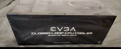 EVGA CLX 360mm All-In-One RGB LCD Liquid CPU Cooler for sale