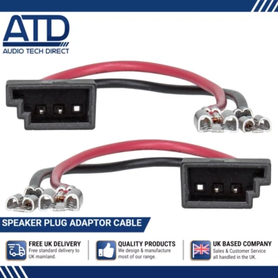 Adaptateur Haut Parleur Prise Pour Peugeot Partner MK1 Citroen Berlingo G1 Câble - Photo 1/4
