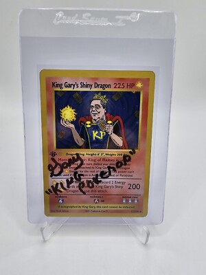 2021 Gary King Pokémon Promo Card Signed #313/500! Only 500 Made! Collect-A-Con