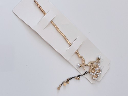 Women Plum Flower Maple Leaf Chinese Japanese Styling hair Pin Chop Stick Fork - Picture 12 of 17