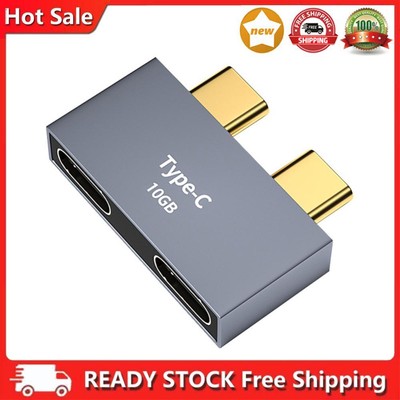USB-C-HUB-Dockingstation für MacBook Thunderbolt 3 Dual-Typ-C-Adapter (A)