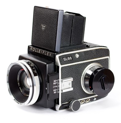 Rolleiflex SL66 with Rollei HFT Planar 2.8/80mm No.2920867 6x6