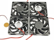 4 Pieces Fan 24v 70mm x 15mm 2pin 7015 3d printer extruder fan cpu blower G33