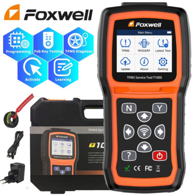 #ad #ad TPMS Reset Activation Tool Foxwell T1000 Universal Sensor Programming Diagnostic $135.99