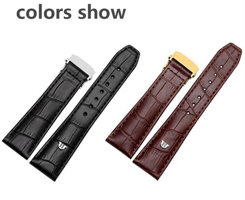 20mm 22mm Cowskin Genuine Leather Watch Strap Band For Maurice Lacroix Eliros - Bild 10 von 32