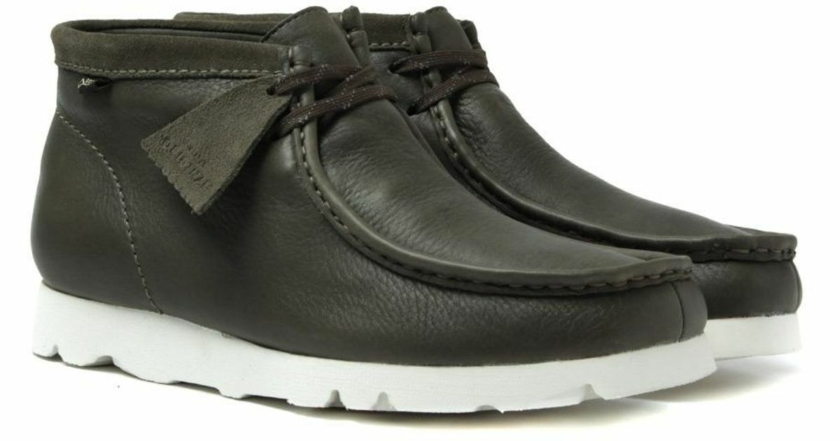 Clarks Originals Men's X WALLABEE GTX , Olive Nubuck UK 7,8