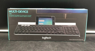 Logitech Multi-Device Wireless Keyboard with Cradle for Phone/Tablet(K780) - NEW