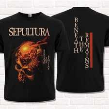 Sepultura "Beneath the Remains" T-Shirt (1989). Thrash Death Metal, Groove Metal