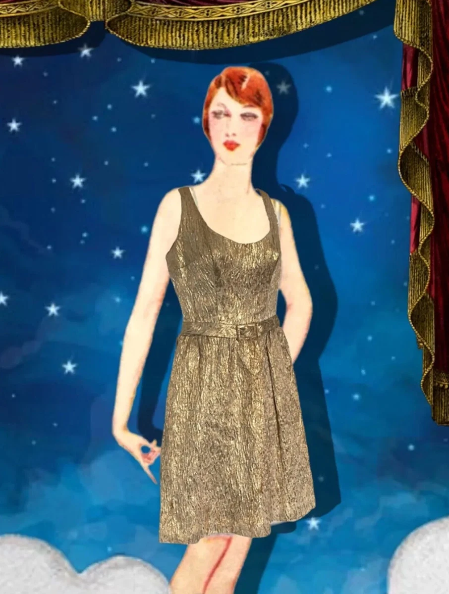 Mod/GoGo Gold Vintage Dresses for Women for sale | eBay Mod/GoGo Gold Vintage Dresses for Women for sale | eBay