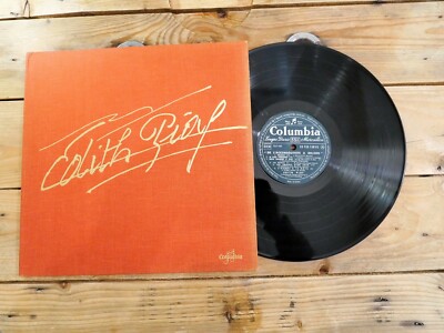 EDITH PIAF BOX DE L'ACCORDEONISTE A MILORD LP 33T EX COVER EX ORIGINAL 1961