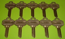 🔑 10 Brand New BALDWIN 5 PIN KEY BLANKS Model Number BAL8335152 (10 Keys Total)