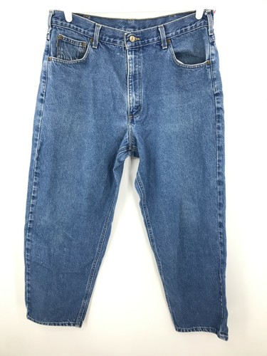 Carhartt Jeans Mens 34x30 Blue Denim 