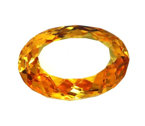 Natural Certified 620 Ct Brazilian Yellow Citrine Oval Cut Loose Gemstone - Picture 4 of 6