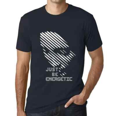 ULTRABASIC Herren T-Shirt Sei einfach energisch Just Be Energetic T-Shirt