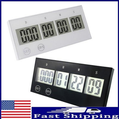999 Days Countdown Clock Durable Electronic Digital Timer for Wedding Retirement