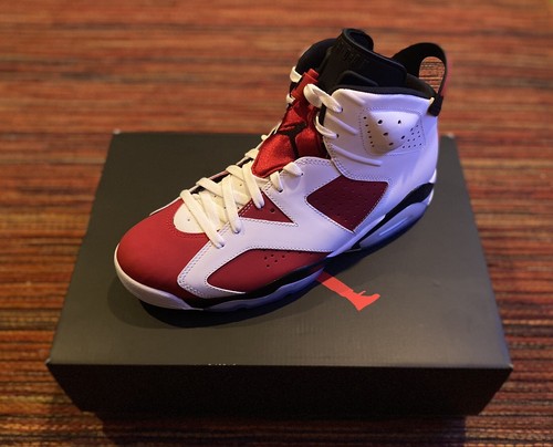 jordan retro 6 carmine size 11