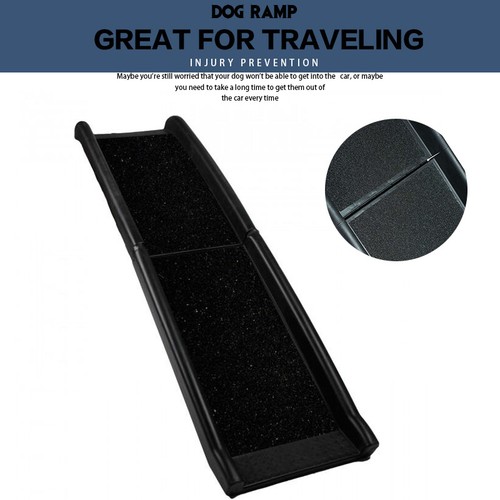 Folding Car Dog Pet Ramp Light Travel Car Truck SUV Portable Folding step Ladder - Picture 4 of 10