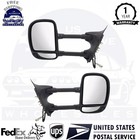 New Power Towing Mirror Textured LH & RH For 1999-2007 Ford F-Series Super Duty