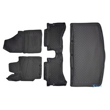 Kofferraumwanne + Gummimatten Set Passend Für Toyota Yaris Ab 2019