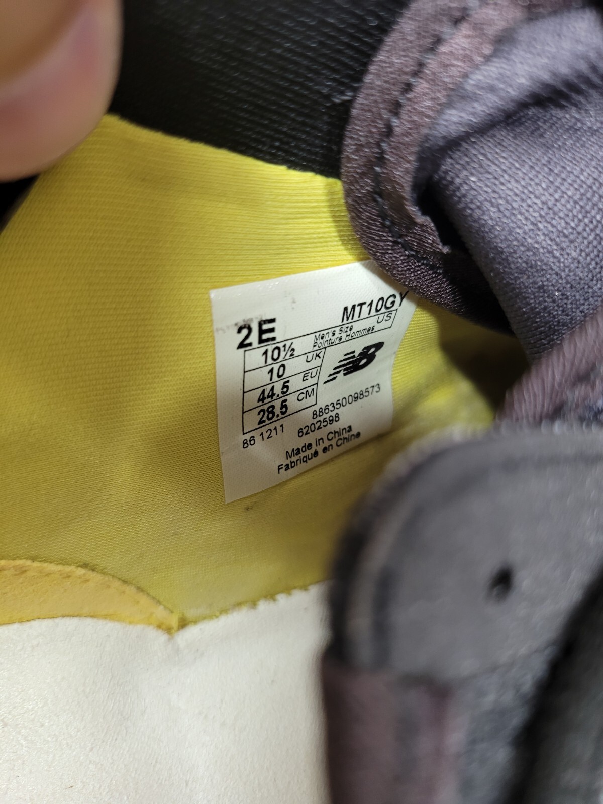 Yellow Minimus Trail Running Shoes 