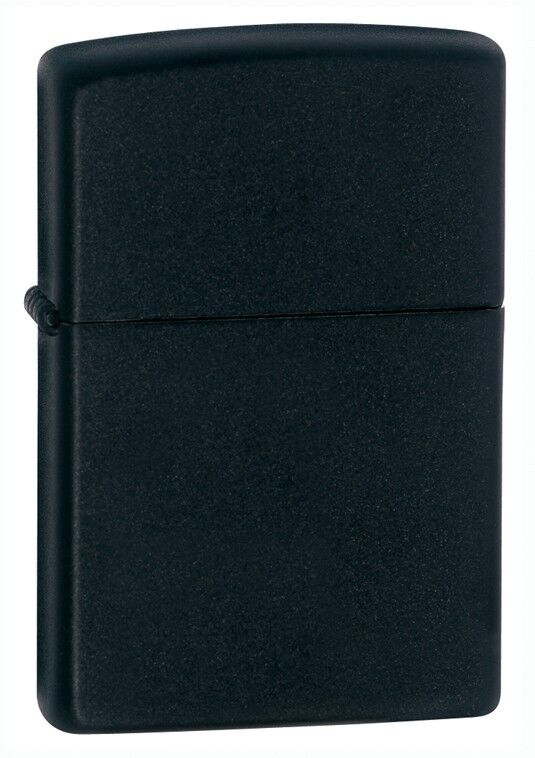 Zippo Windproof Black Matte Lighter,  Item 218, New In Box. Available Now for 16.91