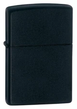 Zippo Windproof Black Matte Lighter,  Item 218, New In Box