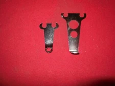 Vintage chrome Cal Custom ? 2 wire spark plug wire holders  Street Machine  4X4