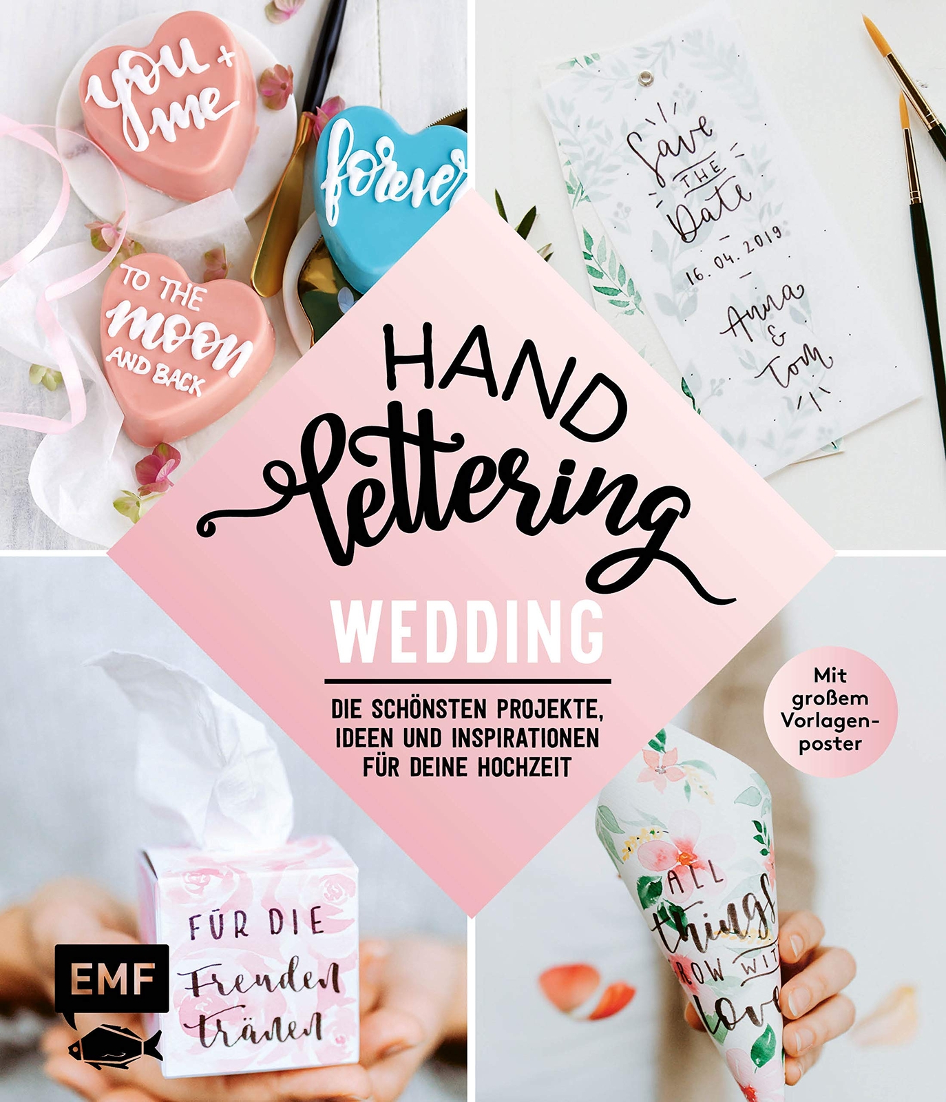Handlettering Wedding: Die schönsten Projekte, Ideen und Insp (Copertina rigida)