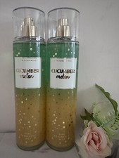2 New CUCUMBER MELON BATH BODY WORKS FINE FRAGRANCE MIST