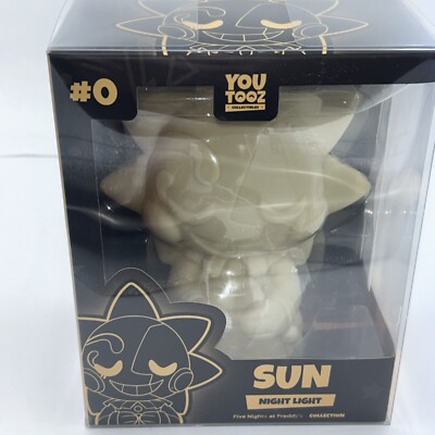 Youtooz FNAF Sun Night Light – Offizielle Nachttischlampe, 17,3 Cm, Batteriebetrieben, Five Nights At Freddy's