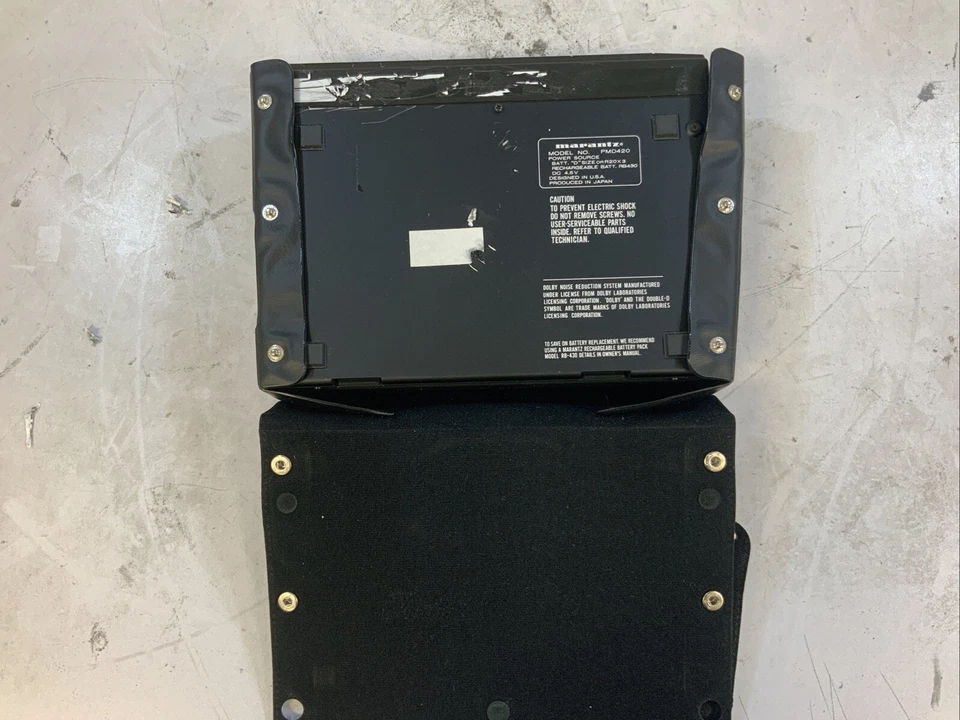 Marantz PMD420 Professional Portable Field Cassette Recorder & Case NS-K6B - Image 3 of 4