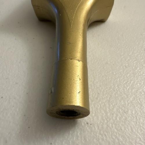 Vintage Tuborg Gold World Famous Bar Tap Beer Advertising Handle - Picture 2 of 11