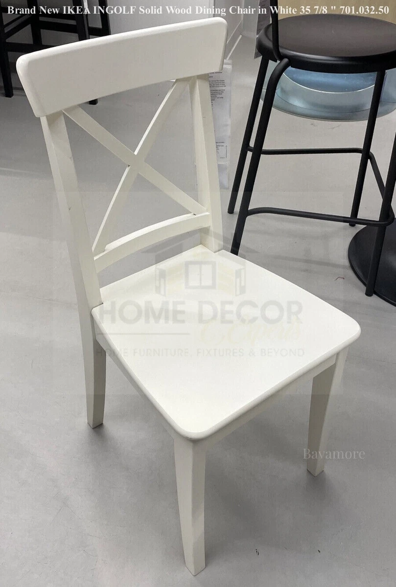 Ikea white online wooden chair