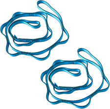 53 Inches Nylon Daisy Chains Rope Climbing Lanyard Straps Looped Strong Slings 2