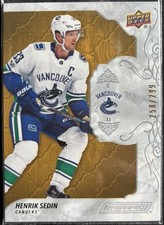 2019-20 UD Engrained Henrik Sedin 39 Base