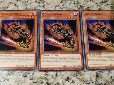 Yu-Gi-Oh!  3 × Goblinzombie  Box 6