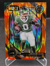 2024 Select Prizm Orange Shock #259 Braelon Allen RC 292/399