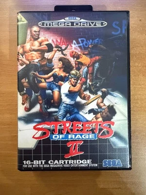Jeu Sega Megadrive Mega Games 2 - Complet (Shinobi, Street Rage) - EUR PAL