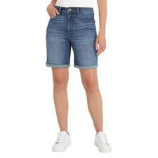 Wrangler Women's Med Blue High Rise Denim Short 1960923 Sizes 8/10/12 - NWT
