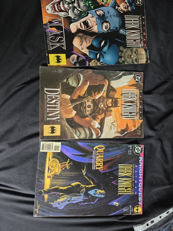 Batman: Legends of The Dark Knight #35 - 36 Complete Destiny Story Arc DC 1992