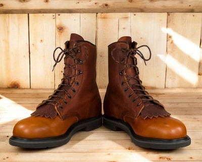 Red Wing 948 ComfortForce Boots Size 10.5EE with Kilties (Soft Toe