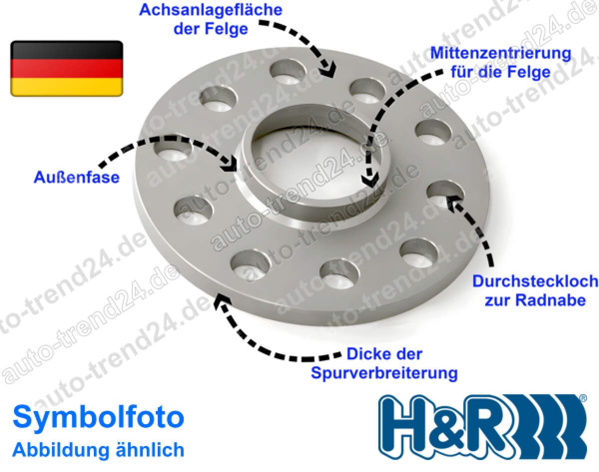 Spurverbreiterung Distanzscheibe System A 5 Mm Pro  Produktbild-Vorschau 3