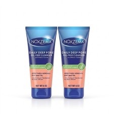 Noxzema Daily Deep Pore Oil-Free Cleanser 6 oz - Pack of 2