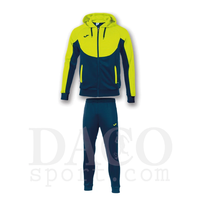 Set di 2 pezzi con felpa con cappuccio e pantaloni da calcio