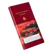 Image of NRSV New Testament and Psalms, Burgundy Imitation