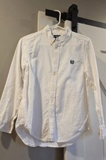 Chaps Boys Long Sleeve Shirt, Size Large (14/16), Button-Up Dress