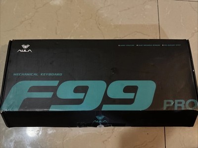 AULA F99 Pro Wireless Mechanical Keyboard with Knob,Gasket Structure,Tri-Mode...